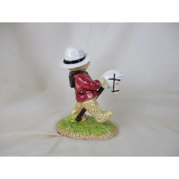 BIALOSKY & FRIENDS ceramic "ANDREW" Teddy Bear figurine Mountie bear scout - Picture 3 of 8
